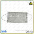 Carbon face mask for cleanroom